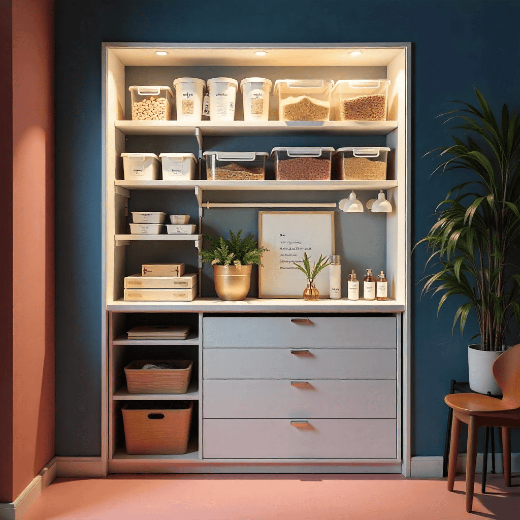 Kitchen storage optimization by Handeuart